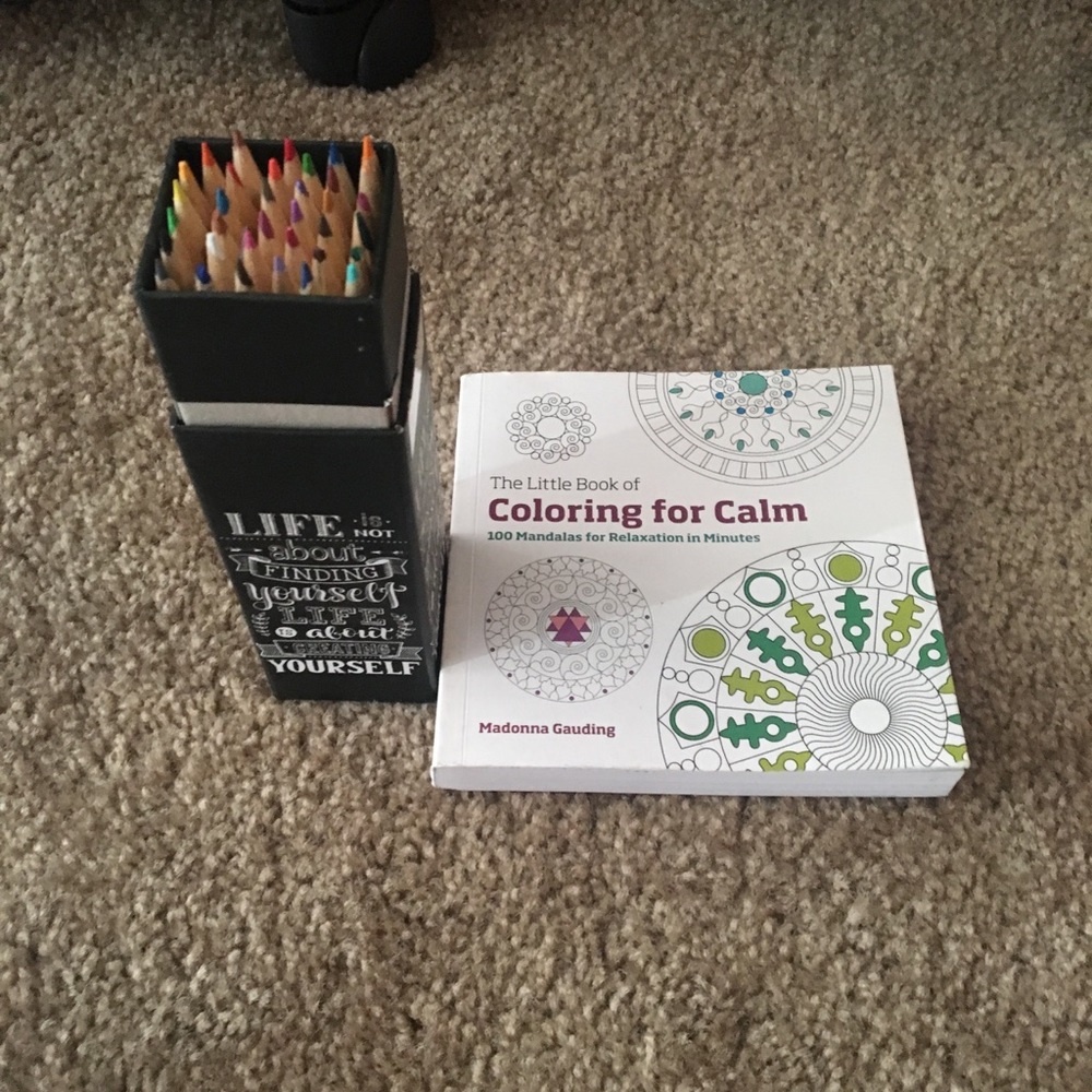 Adult mini coloring book
